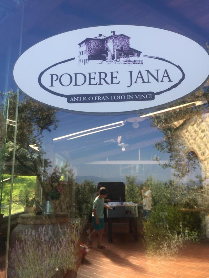 Podere Jana Antico Frantoio Vinci Eksteriør bilde
